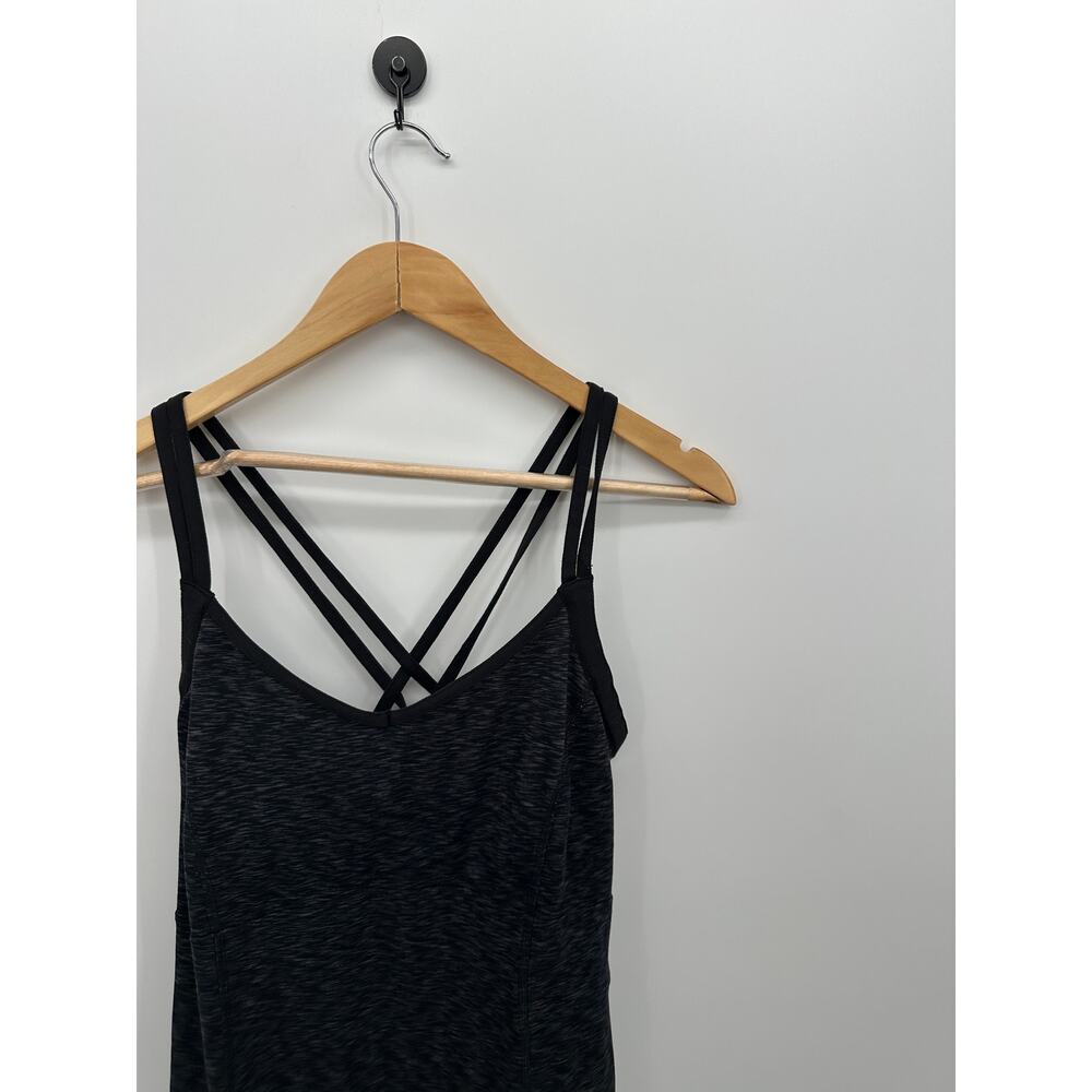 The North Face Womens Gray Tennis Dress Sz M Workout Pickleball Bra‎ Active - Picture 5 of 9